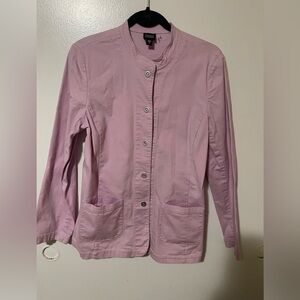 Eileen Fisher pastel pink jacket
